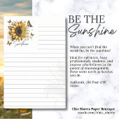 Wees de Zonneschijn Inspirerende 3M Post-it® Notit Notes