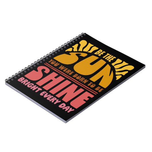 Wees de zonneschijn notitieboek (Linkerzijde)