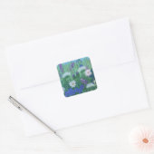 Wees de Zonneschijn Vierkante Sticker (Envelop)