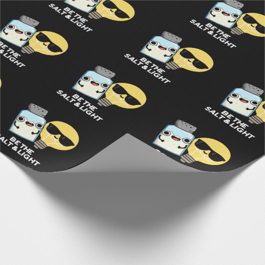 Wees de zout en de lichte grappige bijbel, donker  cadeaupapier (Hoek)