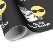 Wees de zout en de lichte grappige bijbel, donker  cadeaupapier (Rol Hoek)