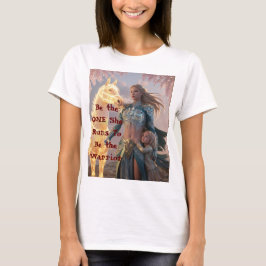 Wees degene naar wie ze rent t-shirt