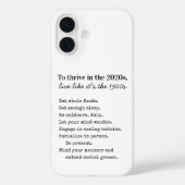 Wees doelbewust, floreer in 2026 Case-Mate iPhone case (Achterkant)