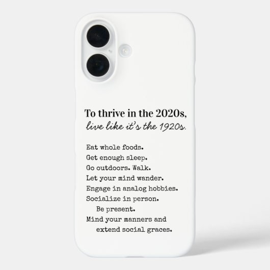 Wees doelbewust, floreer in 2026 Case-Mate iPhone case (Achterkant)