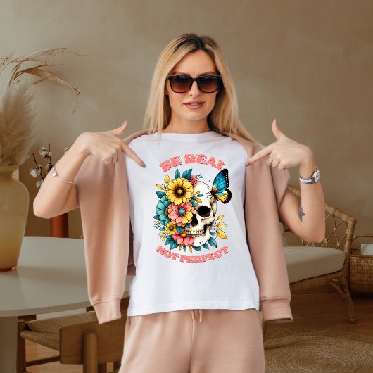 Wees echt niet perfect t-shirt