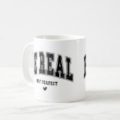 Wees Echtelijk Niet Perfect Koffiemok (Voorkant links)