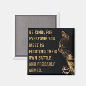 Wees een aardige magneet (Voorkant / Achterkant)