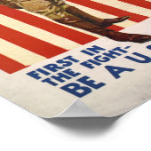 Wees een Amerikaanse marinier! Poster (Hoek)