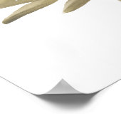 Wees een anananas die een kroon Draag en wees zoet Poster (Hoek)