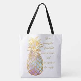 Wees een ananas-Canvas tas