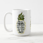 Wees een ananas koffiemok (Links)