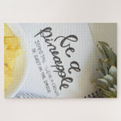 Wees een Ananas Legpuzzel (Horizontaal)