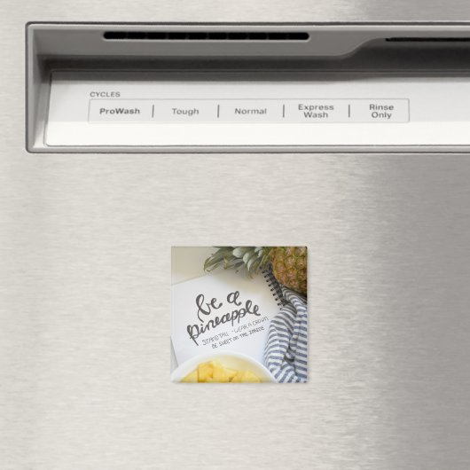 Wees een ananas magneet (Insitu (Vaatwasser))