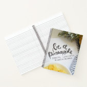 Wees een ananas notitieboek (Binnen)