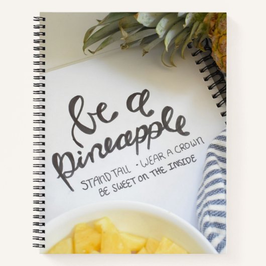 Wees een ananas notitieboek (Voorkant)