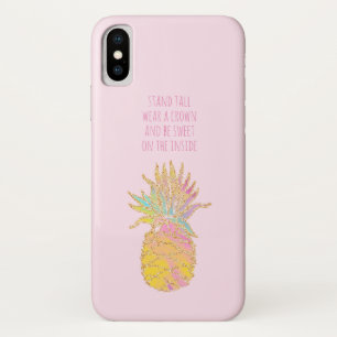Wees een Ananas Schattige Regenboog & Gouden Anana Case-Mate iPhone Case