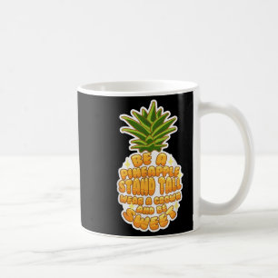 Wees een ananas Schattigee tropische vruchten Moti Koffiemok