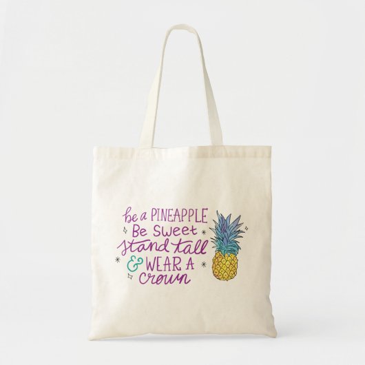 Wees een Ananas Tas (Voorkant)