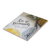 Wees een ananas tegeltje (Zijkant)