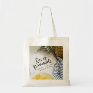 Wees een ananas tote bag
