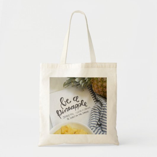 Wees een ananas tote bag (Voorkant)