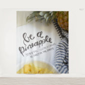 Wees een ananas wandkleed (Voorkant)