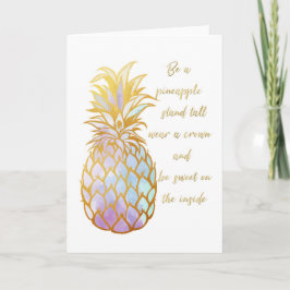 Wees een ananas Wenskaart Kaart