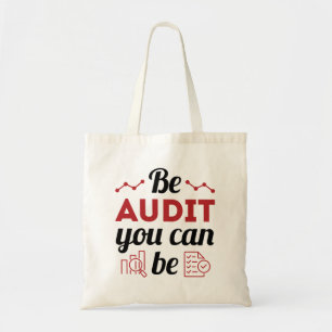 Wees een audit die u als geldend accountantscontro tote bag