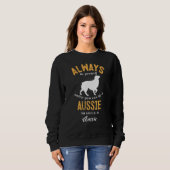 Wees een Australische hondeneigenaar Trui (Voorkant volledig)