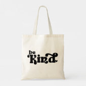 Wees een beetje minimalistisch tote bag (Achterkant)