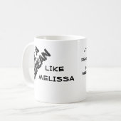 Wees een Berean Apologetics Bijbelscriptversie Koffiemok (Voorkant links)