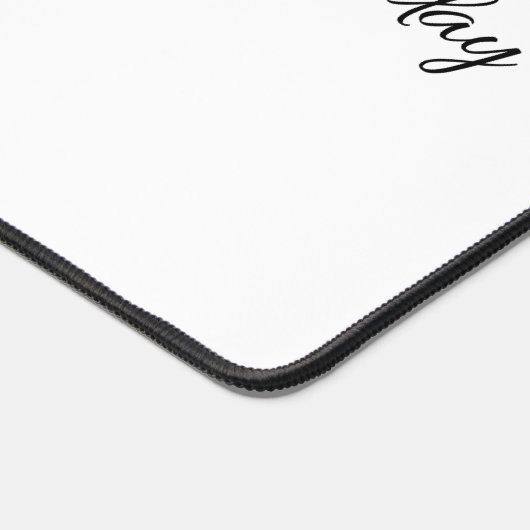 Wees een betere persoon bureau mat (Hoek)