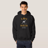 Wees een Dalmatiër Hoodie (Voorkant volledig)