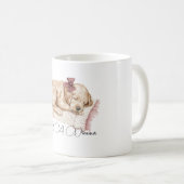 Wees Een Dromer Hond Koffiemok (Voorkant rechts)