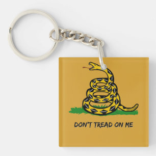 Wees een echte libertariër, treed niet op mij sleutelhanger