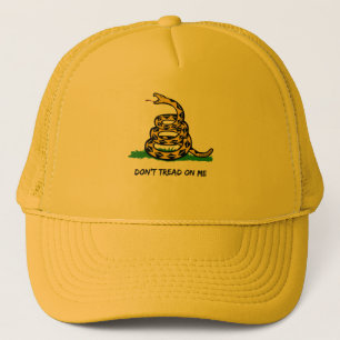 Wees een echte libertariër, treed niet op mij trucker pet