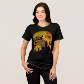Wees een enge spookhuis T-shirt (Voorkant volledig)