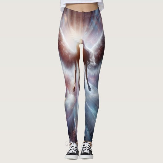 Wees een engel leggings (Voorkant)
