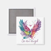 Wees een engel magneet (Voorkant / Achterkant)