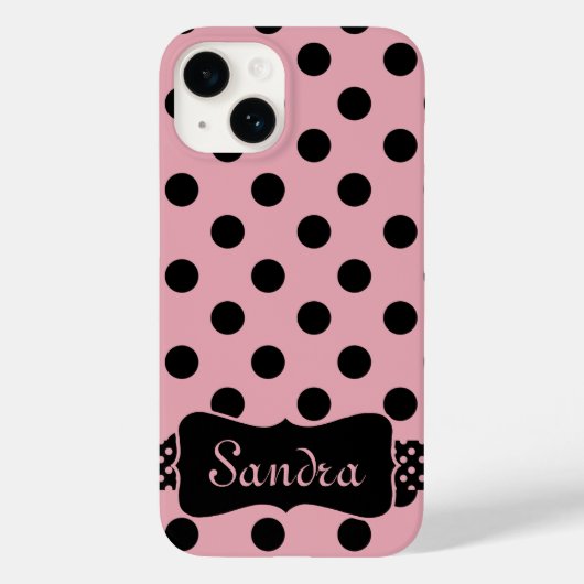 Wees een fashionista Case-Mate iPhone case (Achterkant)
