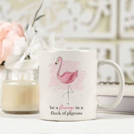 Wees een Flamingo Grote Koffiekop