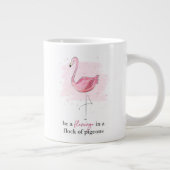 Wees een Flamingo Grote Koffiekop (Rechts)