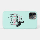 Wees een flamingo in een kudde duiven-27308 Case-Mate iPhone case (Achterkant (horizontaal))