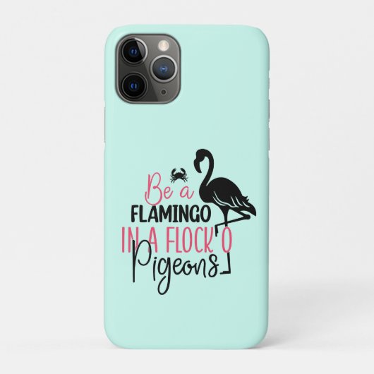 Wees een flamingo in een kudde duiven-27308 Case-Mate iPhone case (Achterkant)