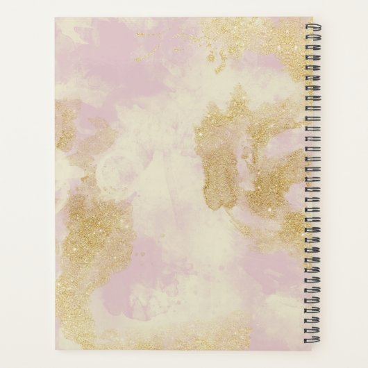 Wees een Flamingo in een kudde duiven Planner (Achterkant)