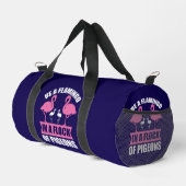 Wees een flamingo in een zwerm duiven-18716 plunjezak (Rechterhoek)