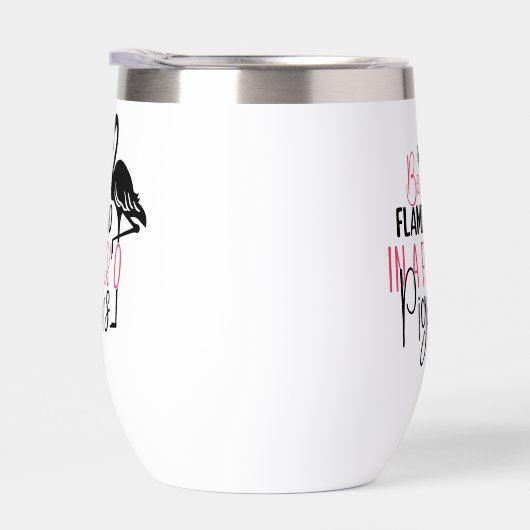 Wees een flamingo in een zwerm duiven-27308 (Rechts)