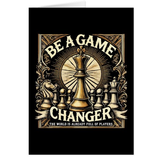Wees een Game Changer - Motivatie voor schaaksucce (Voorkant)