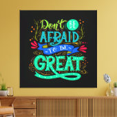 Wees een geweldige canvas kunst (Insitu (Woonkamer))