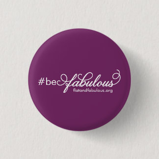 Wees een geweldige pin ronde button 3,2 cm